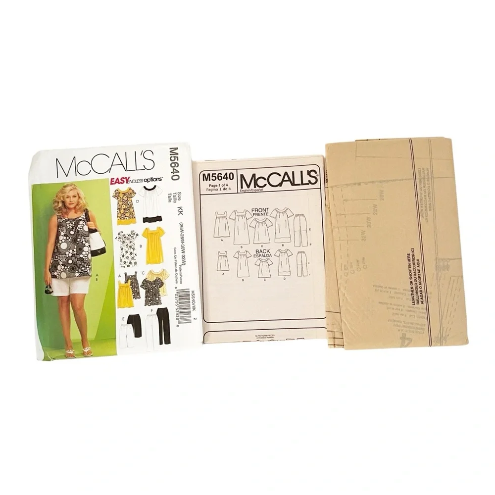 McCall’s Sewing Pattern 5640